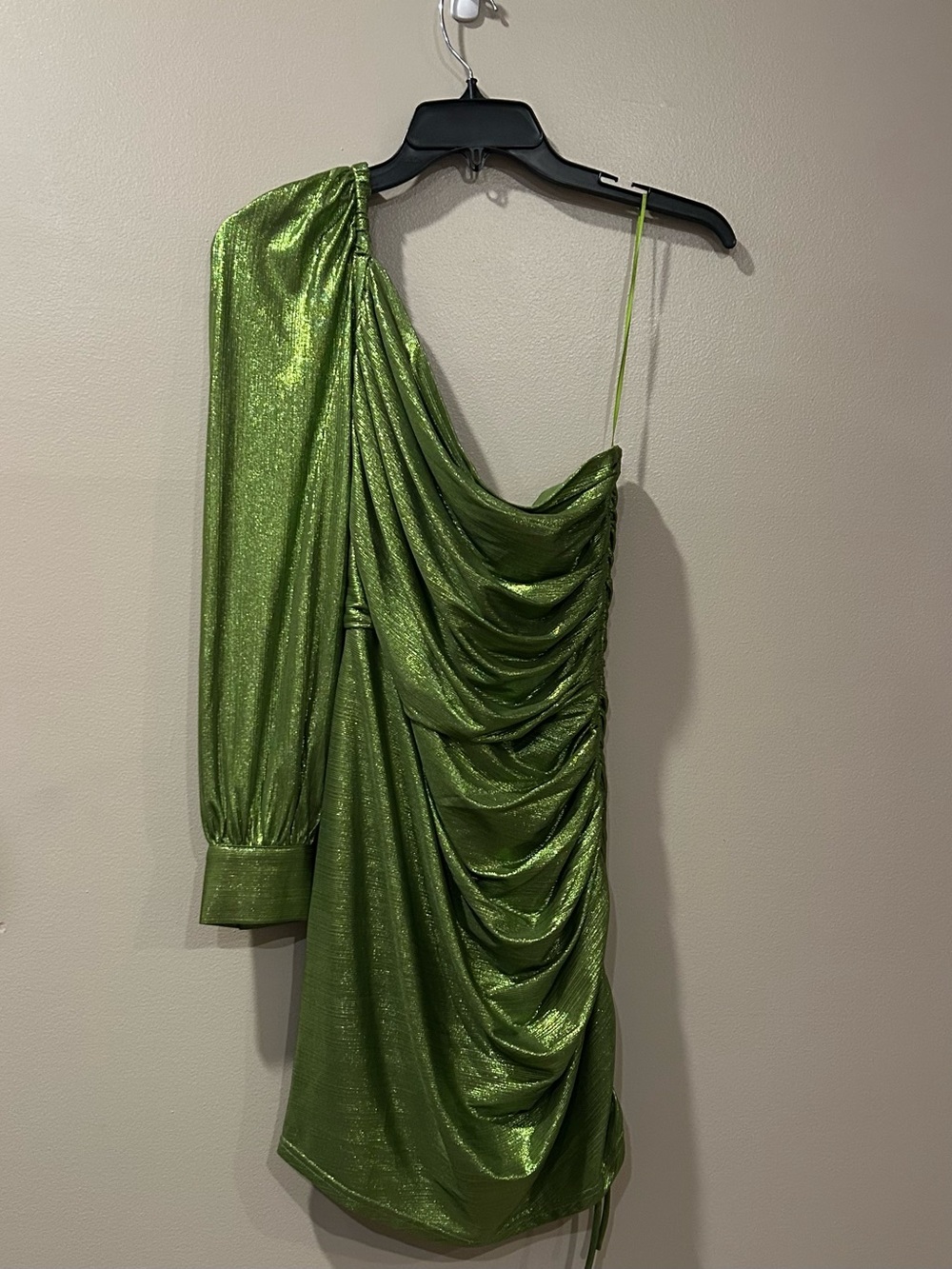 Adelyn Rae One Shoulder Ruched Dress - Picture 4 of 10